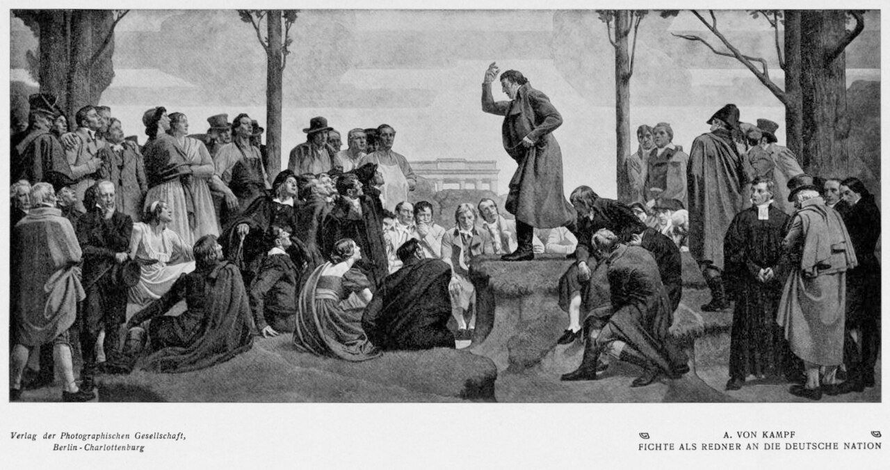 Fichte als Redner
